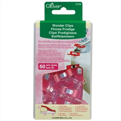 Wonder Clips- 50 Count Red